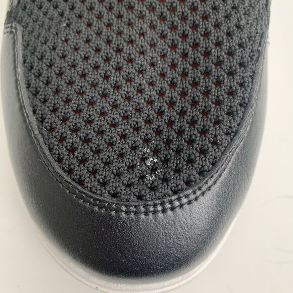 FitFlop Women’s Erin Mesh Slip On Sneakers Black and White Size 10 - Picture 10 of 16